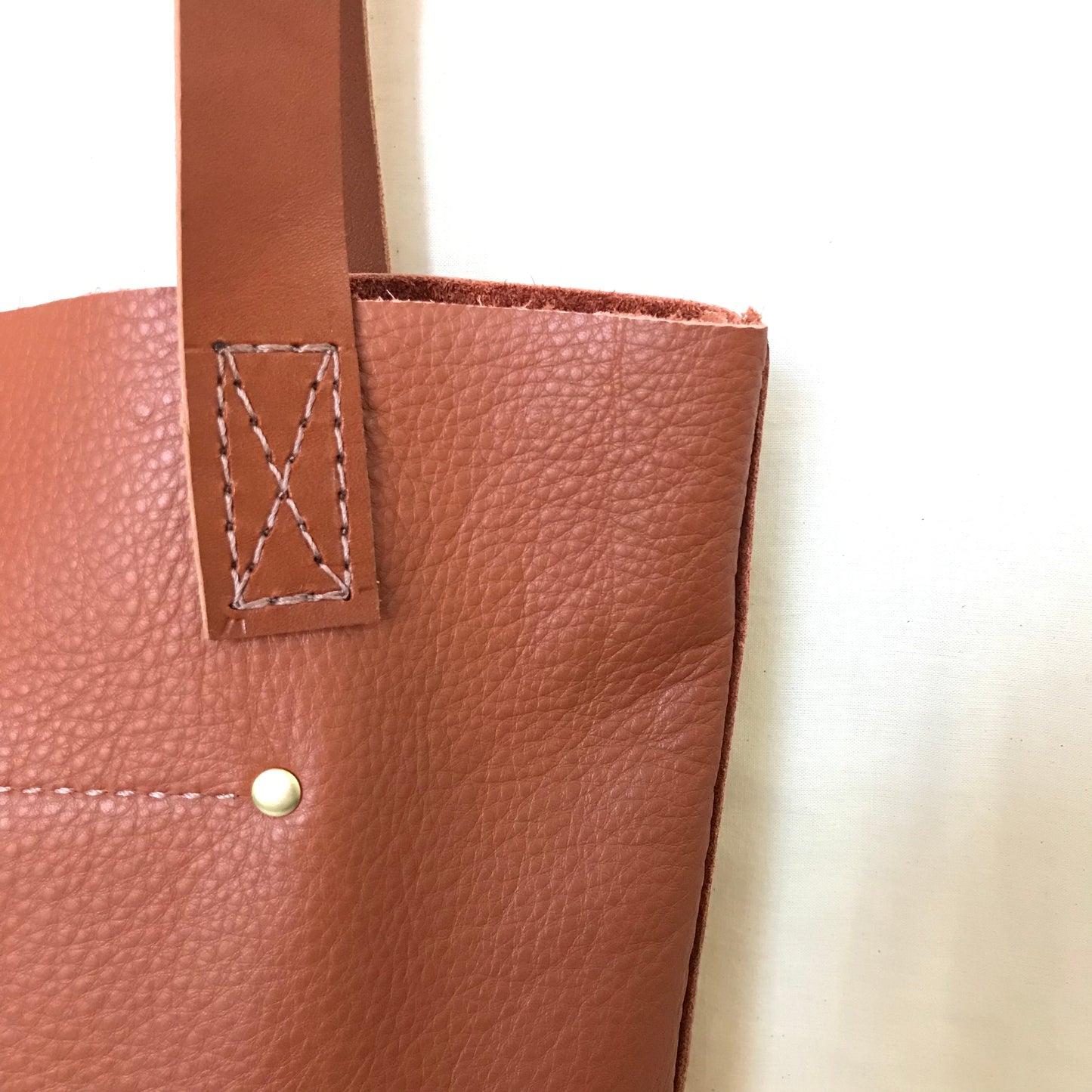 Everyday Tote Bag - Cognac