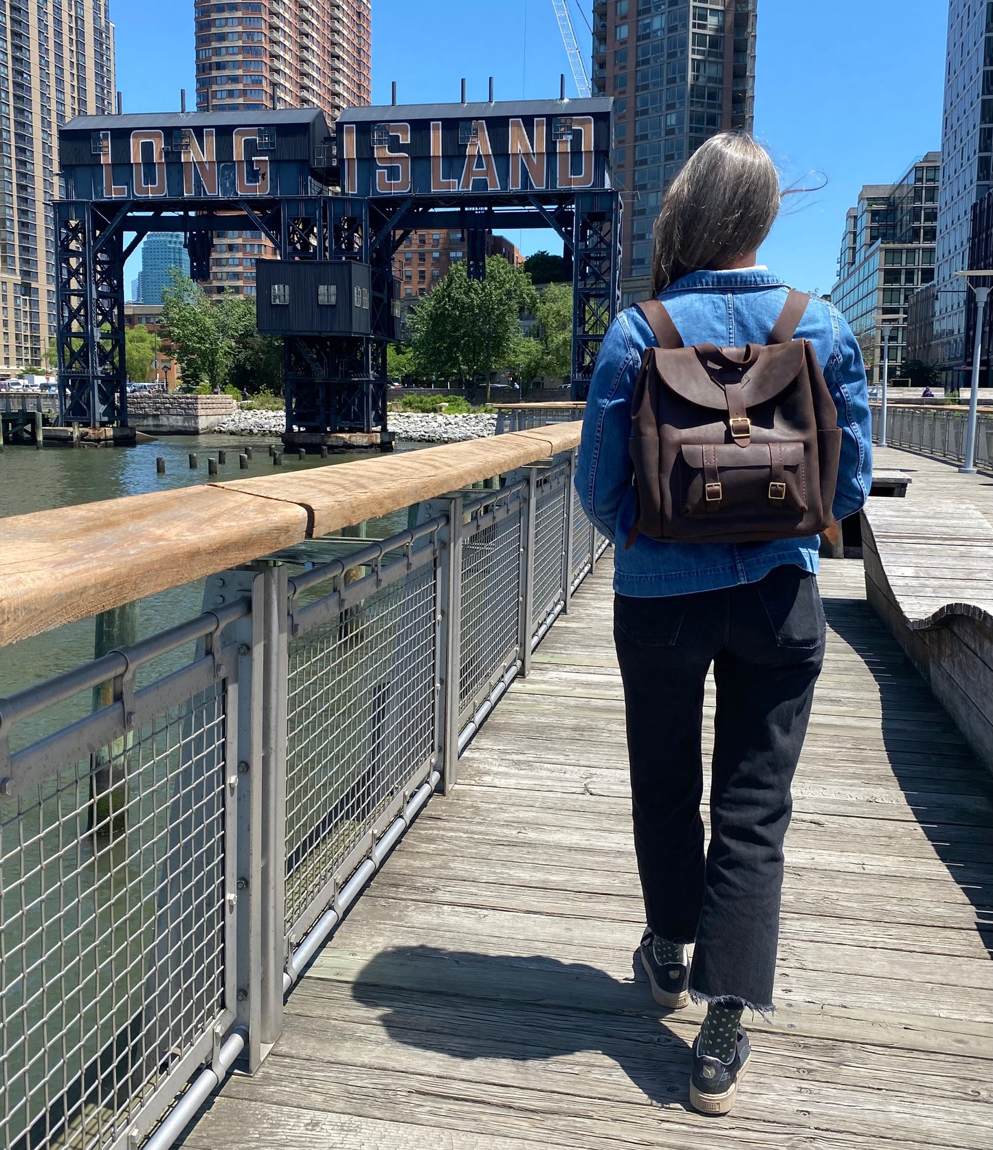 **SAMPLE** Backpack - Rustic Brown