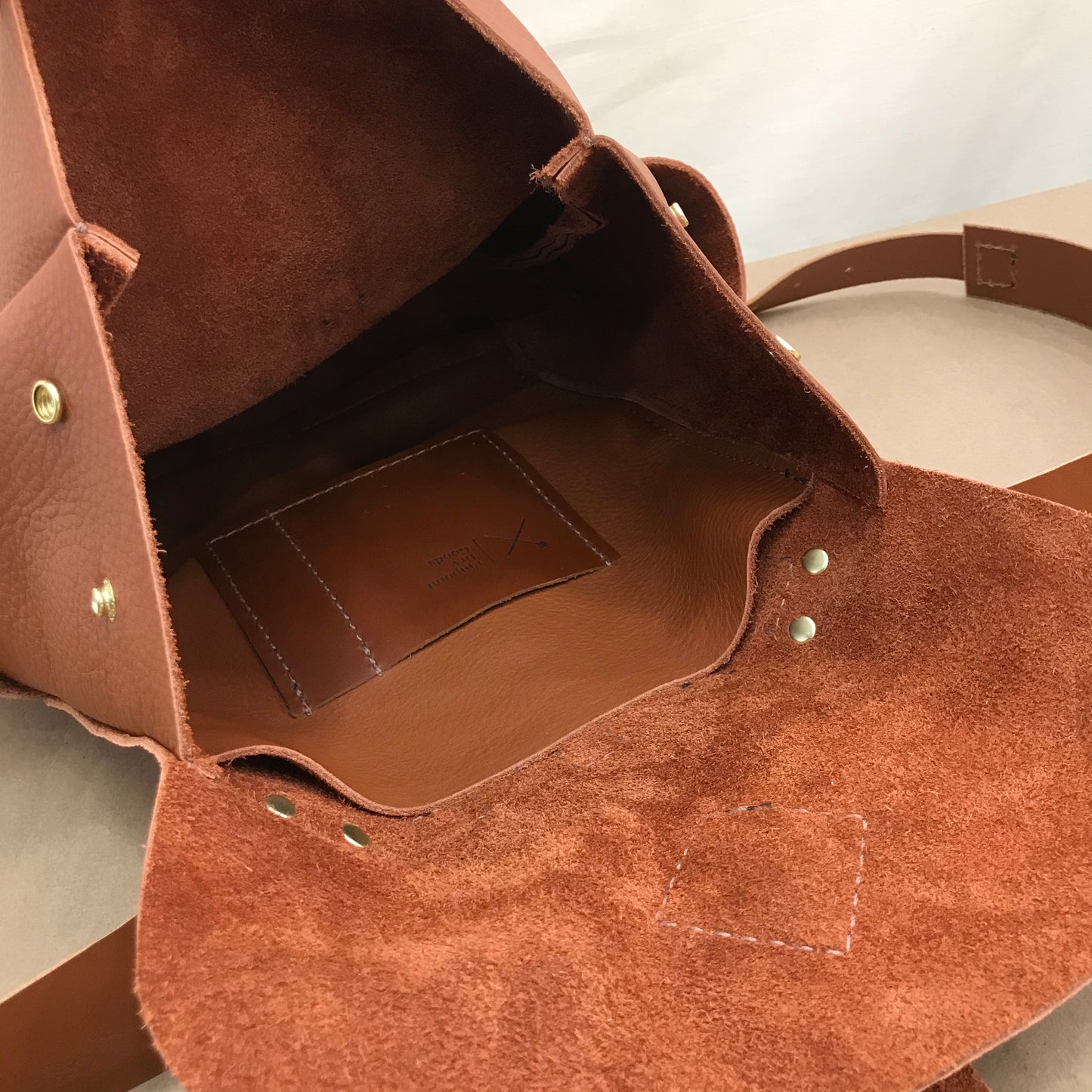 The Essentials Backpack - Cognac